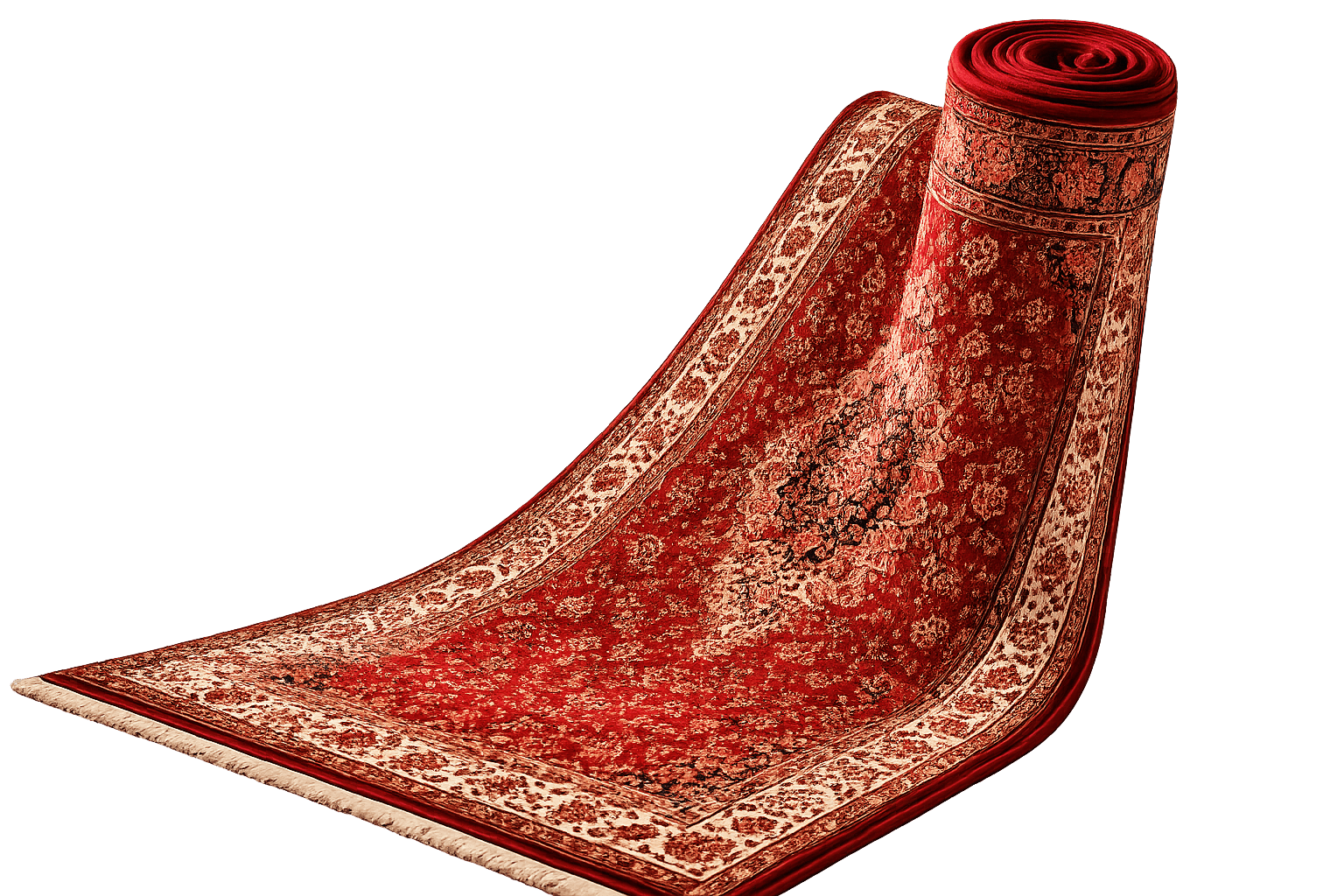 Luxurious handwoven carpet